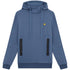 Lyle & Scott Pocket Branded Sweat Light Navy Blue Hoodie XS